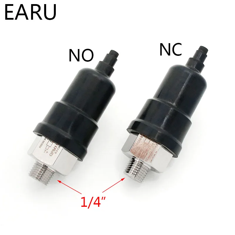 1/4 &quotSwtich Регулируемый QPM11-NC/QPM11-NO переключатель давления воздуха провод внешняя