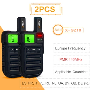 Переносная рация KSUN GZ10 Mini PMR FRS, радиолюбительский приемник, беспроводное устройство, приемопередатчик