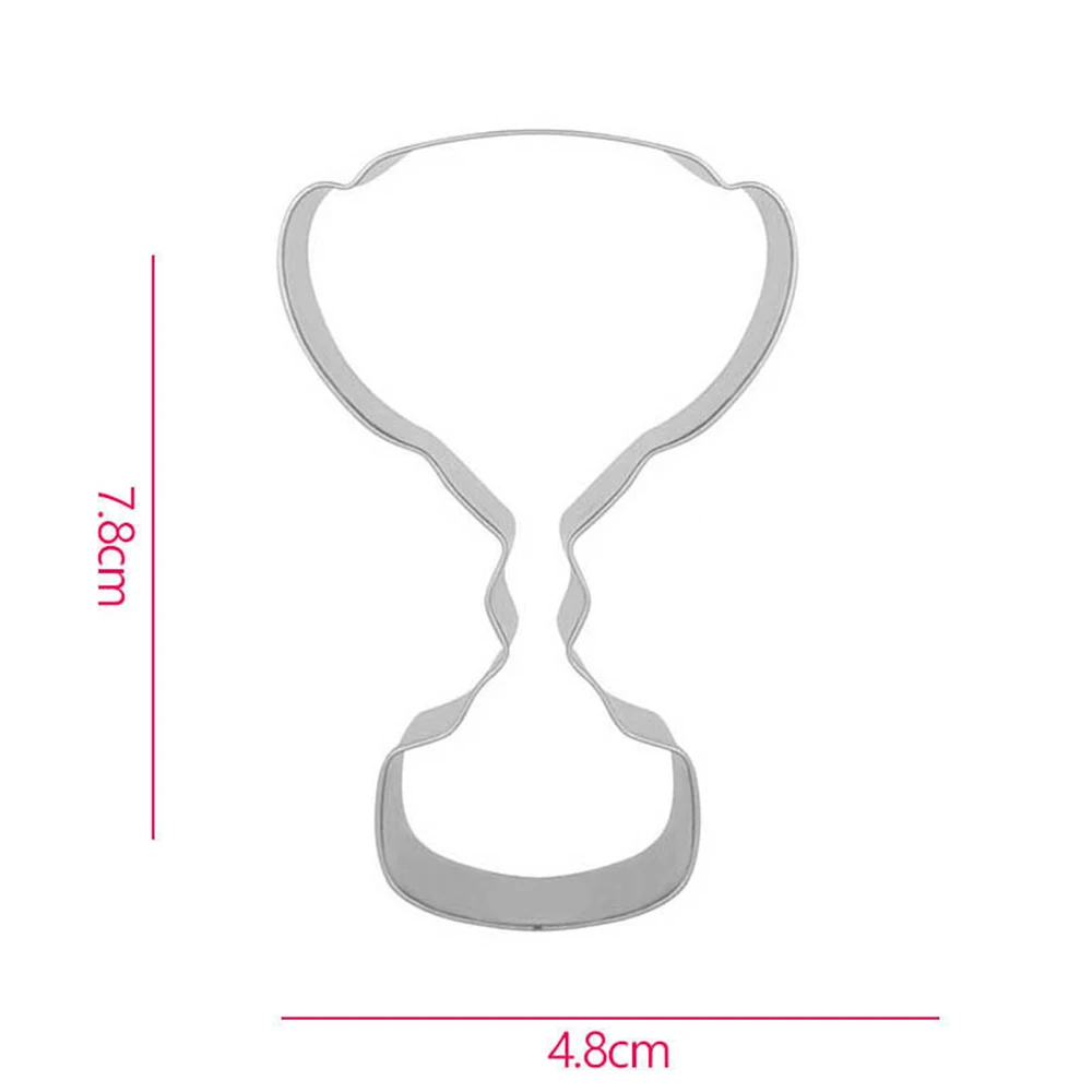 Нержавеющая сталь трафареты для нарезки печенья прессформы на Кубок мира