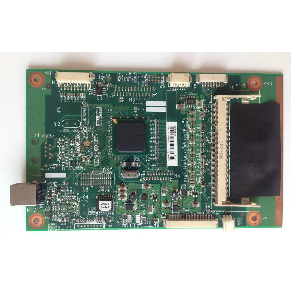 Q7804-69003 Q7804-60001 FORMATTER PCA ASSY Formatter Board logic Main mother Board MainBoard for HP 2015 2015D P2015 P2015D c5f92 60001 for laserjet m403d m403 mainboard formatter board logic board main board