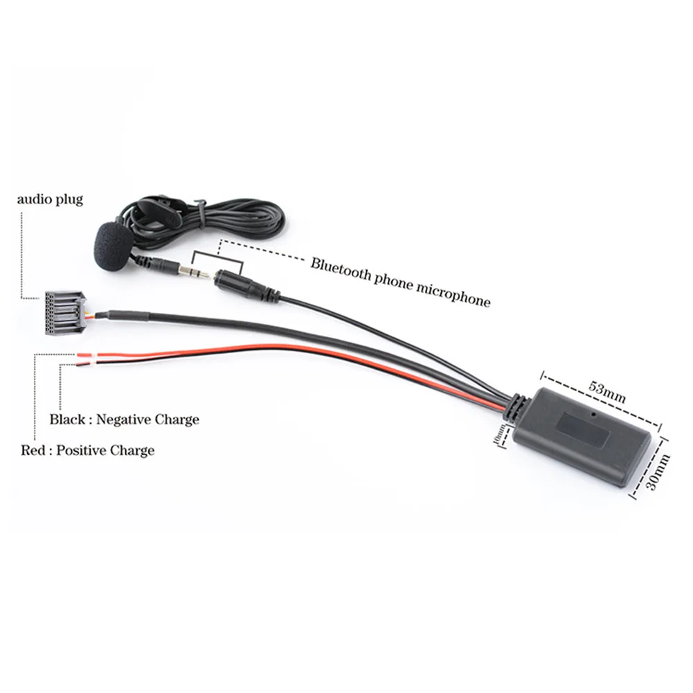 Автомобильный Bluetooth 5 0 AUX аудио вспомогательный кабель адаптер для Honda Civic 2006-2013 / CRV