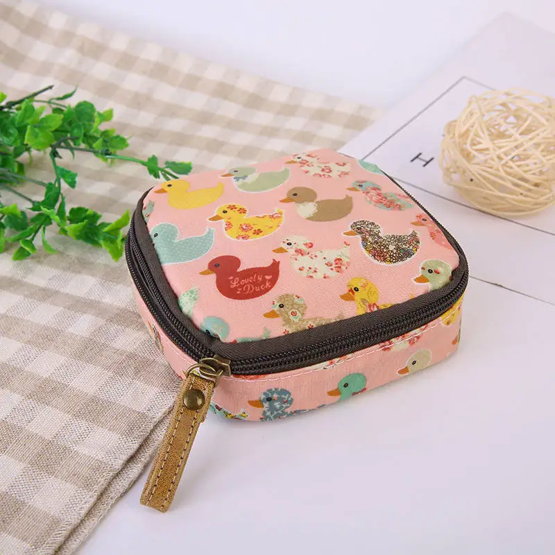 Хлопчатобумажные медицинские салфетки сумка для хранения Кошелек для монет водонепроницаемые карты для ключей для денег органайзер для наушников портативный дорожный кейс для косметики чехол