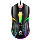 Limei S1 E-Sports светящаяся проводная мышь USB Проводная Настольная компьютерная игровая мышь для ноутбука S1 проводная USB