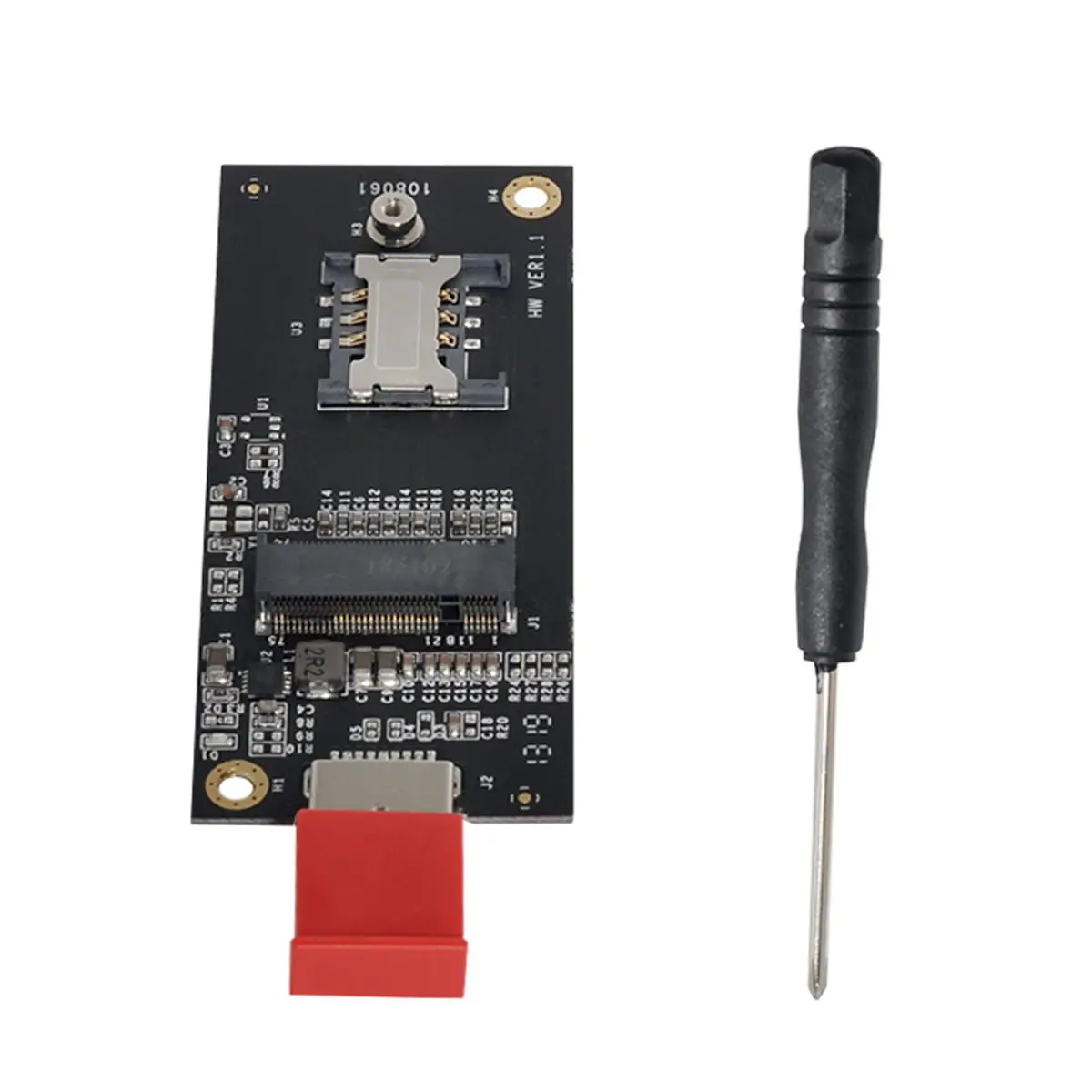 

Zihan NGFF M.2 B-key to USB 3.0 Adapter Wireless With SIM card Slot for WWAN LTE 4G Module