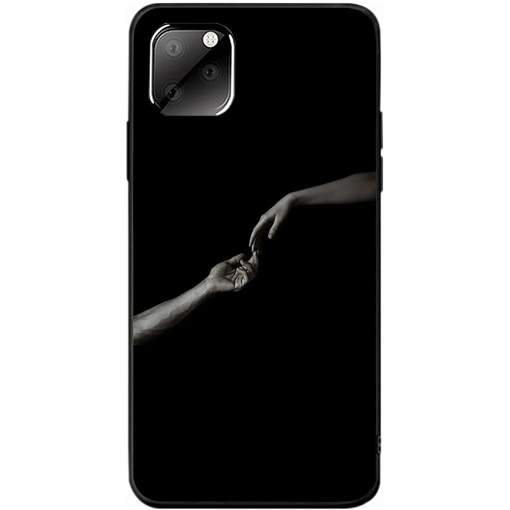 

Case for Iphone 11 11Pro Max TPU Silicone Cover on Iphone XS XR 8 8Plus 7Plus Flexible Soft Full Protective Non Slip Fitted Case