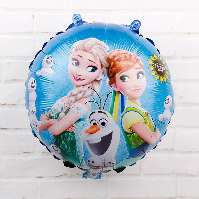 1pc Balloons Замороженные фольгированные шары Олаф на день рождения украшения Олаф фольгированные шары мультфильм милый снеговик для детей день рождения - Цвет: 1pc Balloons