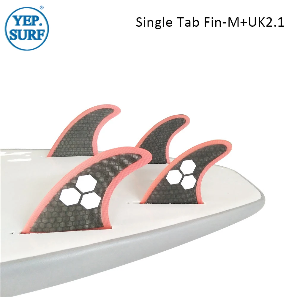 Доска для серфинга Quad Fin M + UK2.1 Honeycomb 4 шт./компл. | Спорт и развлечения