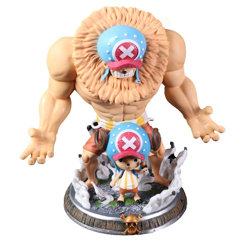 

One Piece Anime Figuregk Fantasy Series Tony Tony Chopper Wine Barrel 39 Cm Pvc Model Decoration Can Illuminate Toy Gift
