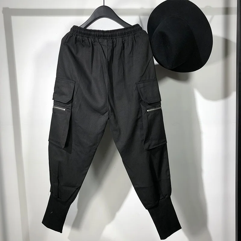 Брюки-султанки мужские/женские в готическом стиле до середины икры | Мужская