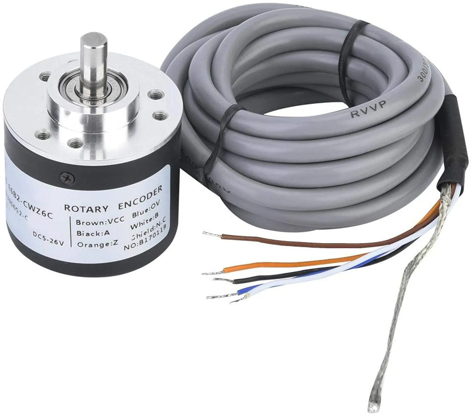 E6B2 CWZ6C 500P/R энкодер 5 26v инкрементный датчик положения Описание 38 мм DC5 26V измерения