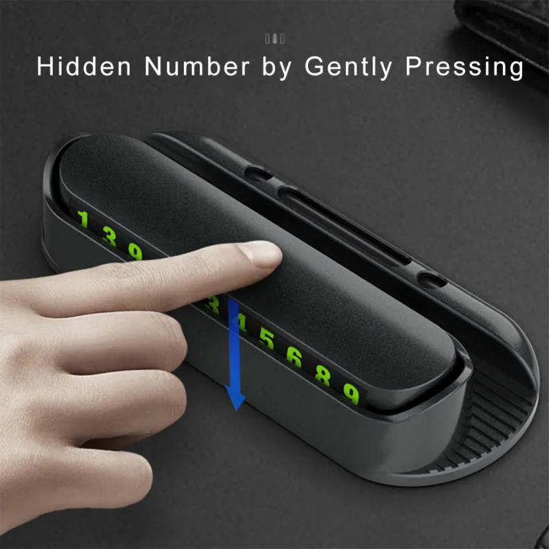 Автомобильный держатель скрытый автомобильный парковочный номер с Освежителем