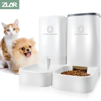 3 8l pet dog cat automatic feeder detachable large capacity dog cat water dispenser food feeding device for cat dog pet supply