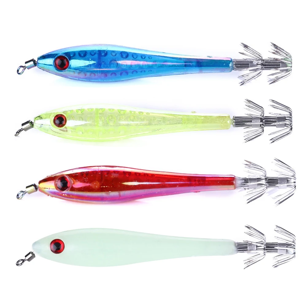 

5 шт., 6 г, светящаяся двухслойная искусственная приманка-ложка