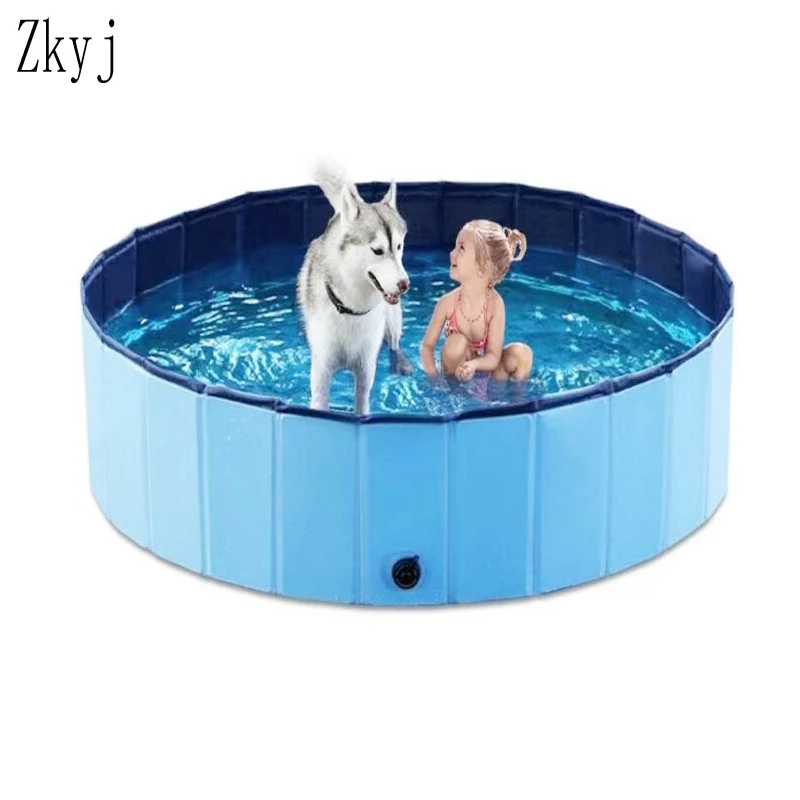 Прочный ПВХ Складная Ванна для домашних животных Портативный складной собаки