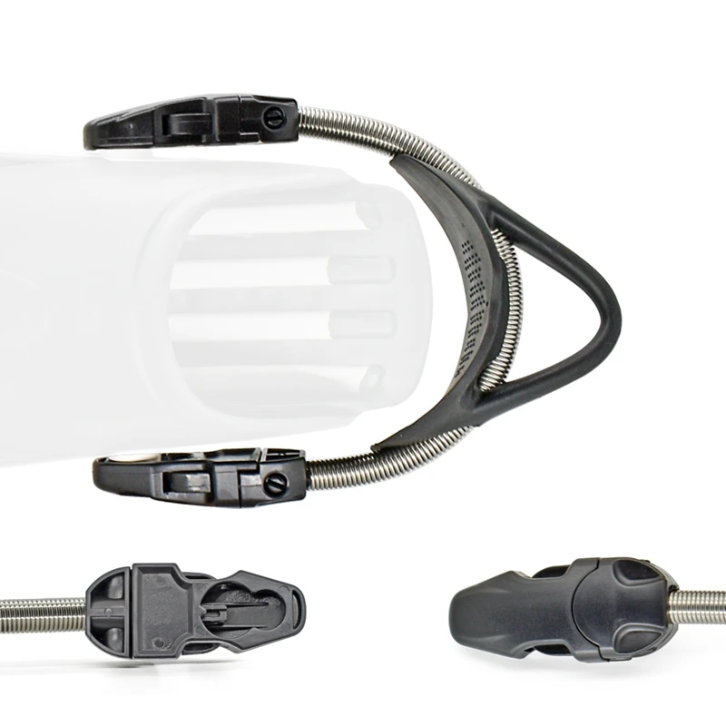 

Diving Fin Spring Heel Strap with Quick Release Buckles Quick Release Buckles for Outdoor Diving