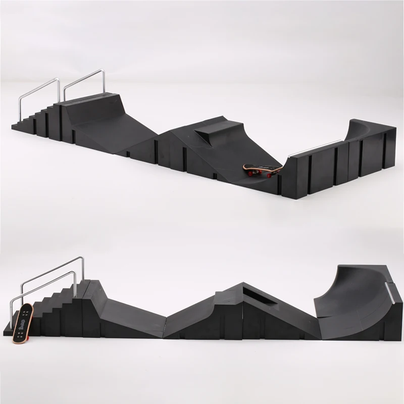 Сплав Finger Skating Board скейтборд парк пандус комбинация игрушки дети трек развивающие