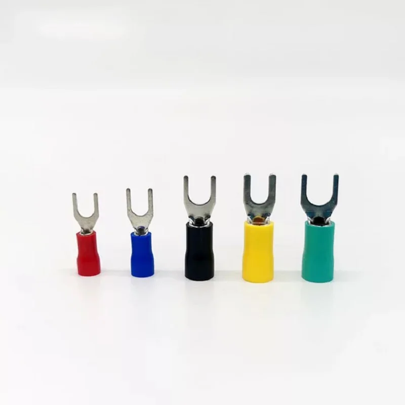 Флуоресцентный соединитель для кабеля 25/50/100 шт. флуоресцентные клеммы обжима