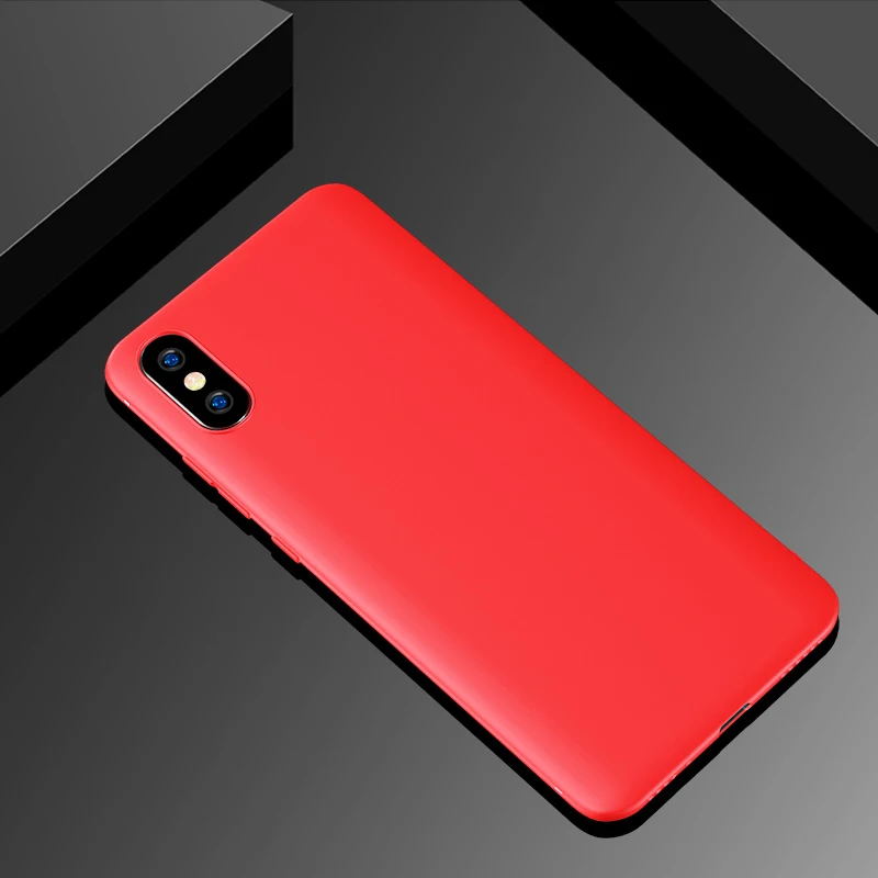 Red Чехол для Xia mi CC9 CC9E 9 9T 8 Pro SE Explorer 9X 8X чехол мягкий силиконовый матовый ультра тонкий ТПУ чехол для Xiao mi 9 SE чехол - Цвет: Red