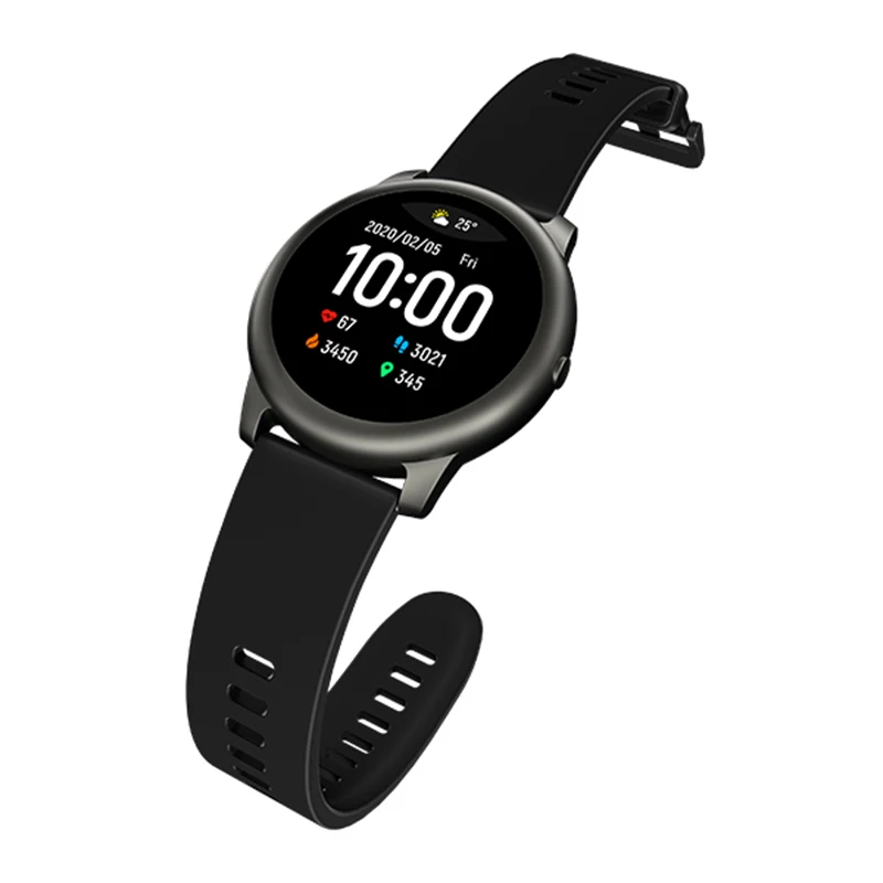 

Haylou Solar LS05 Smart Watch New Sport Heart Rate Sleep Monitor IP68 Waterproof iOS Android Global Version shipping from 2 days