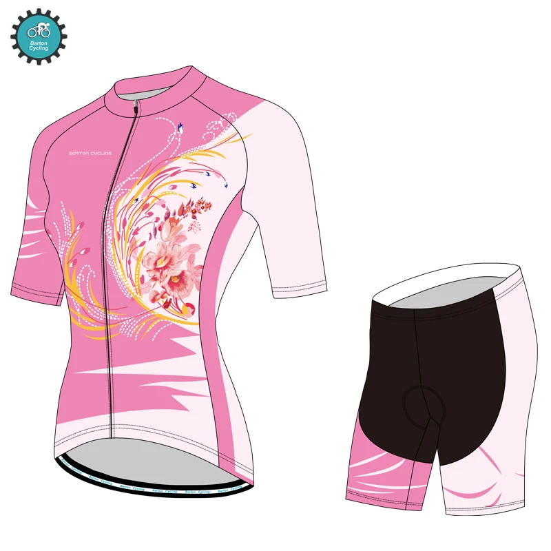 Джерси для велоспорта Barton качественная спортивная рубашка отдыха женщин гонок