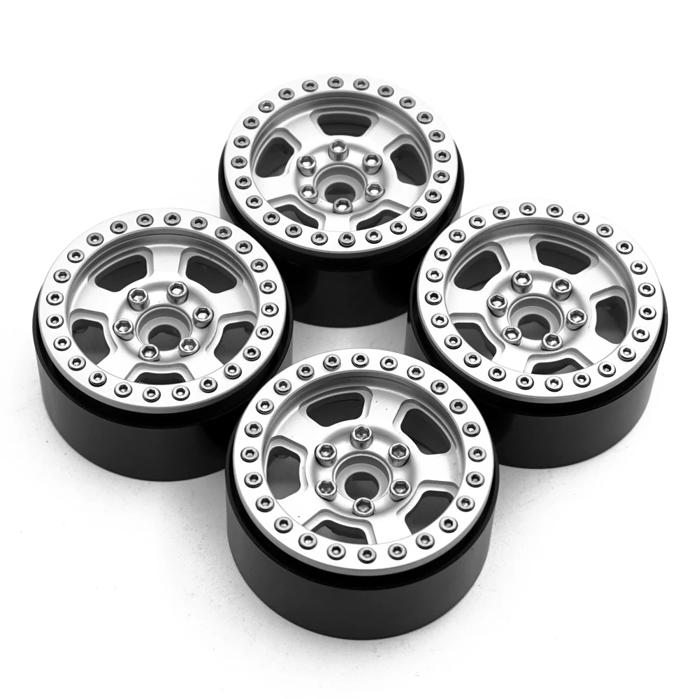 AXSPEED колеса 1 9 дюйймовый сплав для центрального движения Beadlock Обода Колеса 1:10 RC