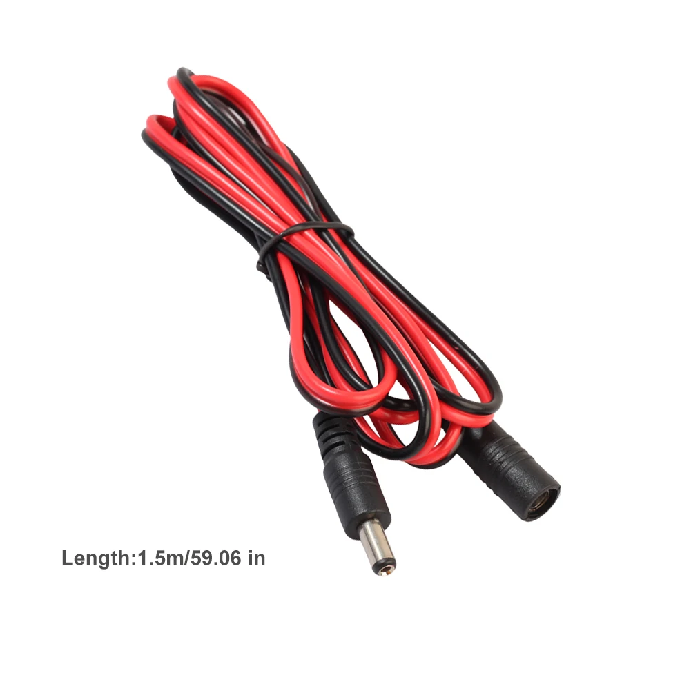 

DC 5.5 x 2.5 Male to Female Adapter Cable Direct Current Power Extension Cord,profession Laptop Power Indicator Port