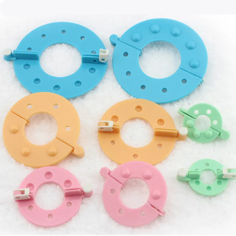 1 Набор из 8 шт. 4 размера важно Пом чайник Пластик набор помпонов Клевер и майка с