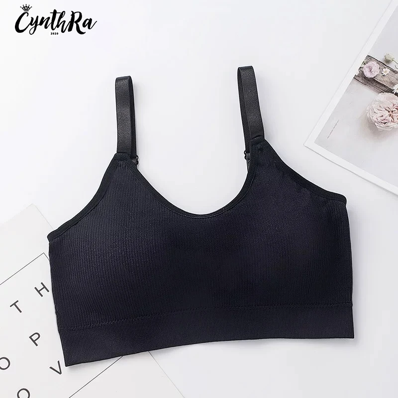 CYNTHRA сексуальный спортивный бюстгальтер без косточек Женский бесшовный удобный