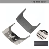 trax trx4 bronco 110 crawler climbing vehicle stainless steel hood decoration sheet b type hood decoration protection
