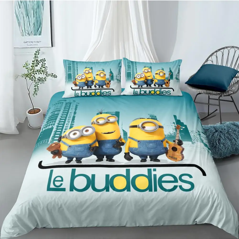 Набор постельного белья Comic Minions украшение для спальни детский подарок