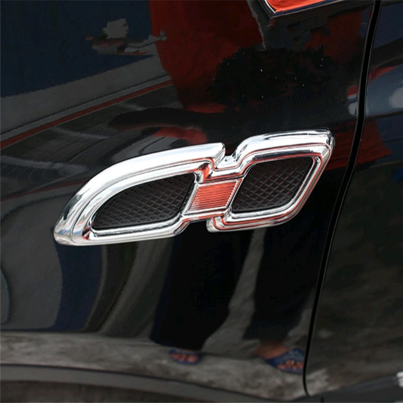 

WELKINRY Стайлинг автомобильной крышки для Subaru XV 2013 2014 2015 2016 2017 ABS хромированный передний брызговик имитация выходные аксессуары отделка