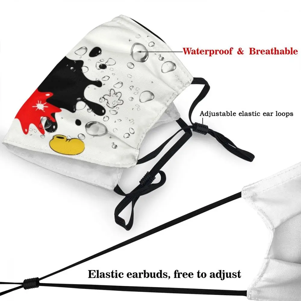 Мышь анимэ рот маска на лицо дизайн способный преодолевать Броды для взрослых с