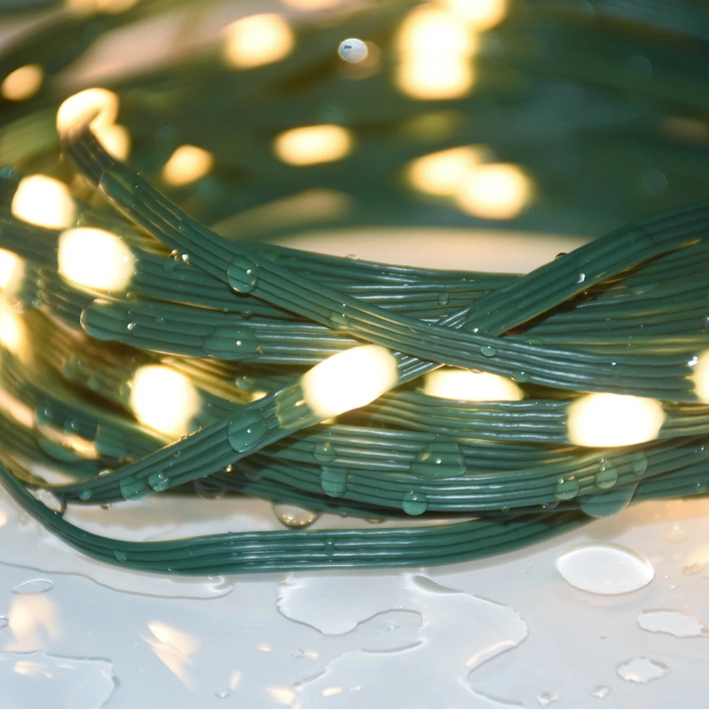 Возможностью погружения на глубину до 30 м 300LED многоцветные гирлянды свет шнура 8