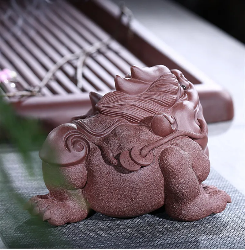 Керамические украшения чайный поднос для домашних животных Yixing Zisha глина