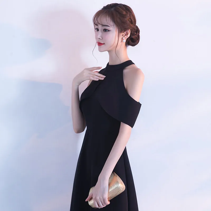 Простые платья Элегантные Длинные Выпускные женские вечерние Verano 2018 Festa Young Maxi