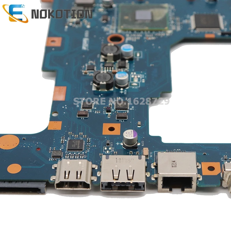 NOKOTION материнская плата для ноутбука Toshiba Satellite L670 L675 K000103760 NALAA LA-6041P REV 1,0 основная плата HM55 DDR3 Бесплатный процессор