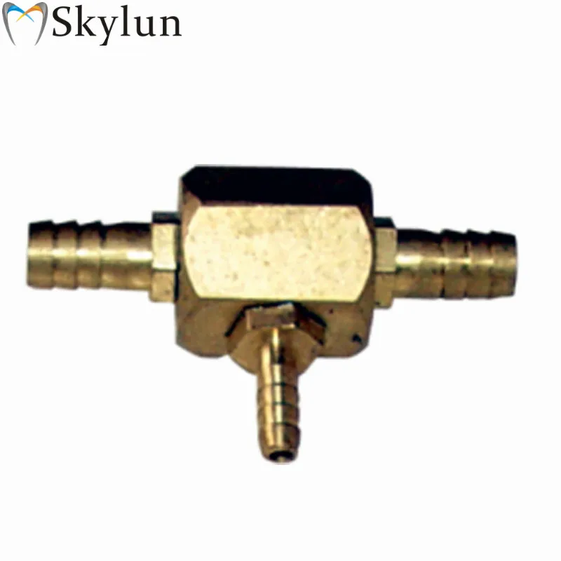 Один ПК стоматологический три принять клапан 3 ходовой соединителя Тройник