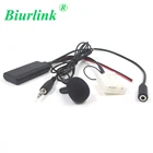 Кабель-переходник для автомобильного радиоприемника, проводник Aux-in 3,5 мм, гарнитура Bluetooth, микрофон, для Mazda 2, 3, 5, 6, MX5, RX8, CX7 2006 г. В.