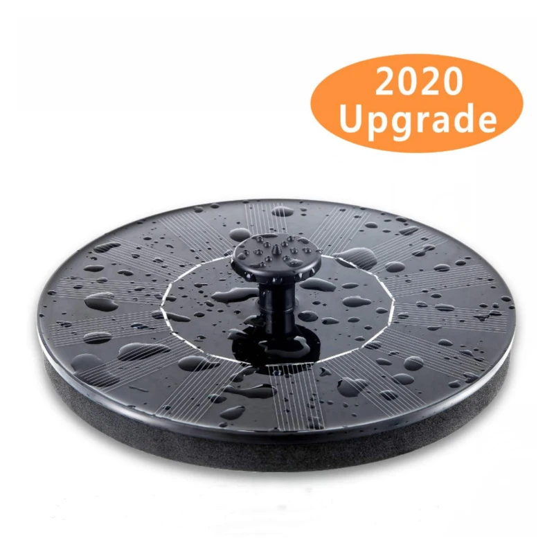 

Solar Powered Fountain Pump with 4 Water Styles Solar Bird Bath Fountain for Bird Bath Pond Pool Fish Tank, Aquarium and Garden