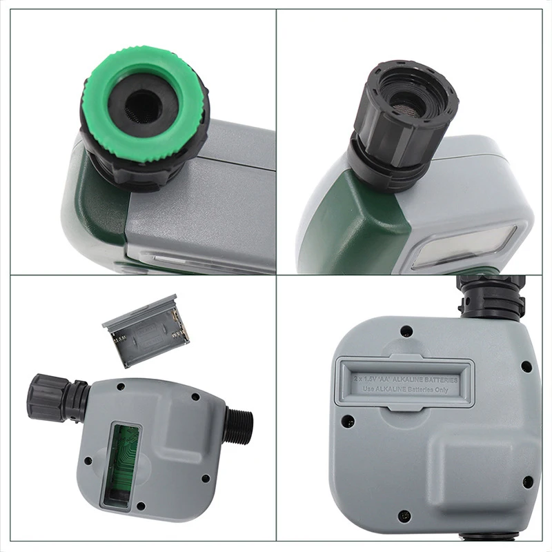 

Automatic Display Watering Timer Electronic Home Garden Ball Valve Water Timer For Garden Irrigation Controller