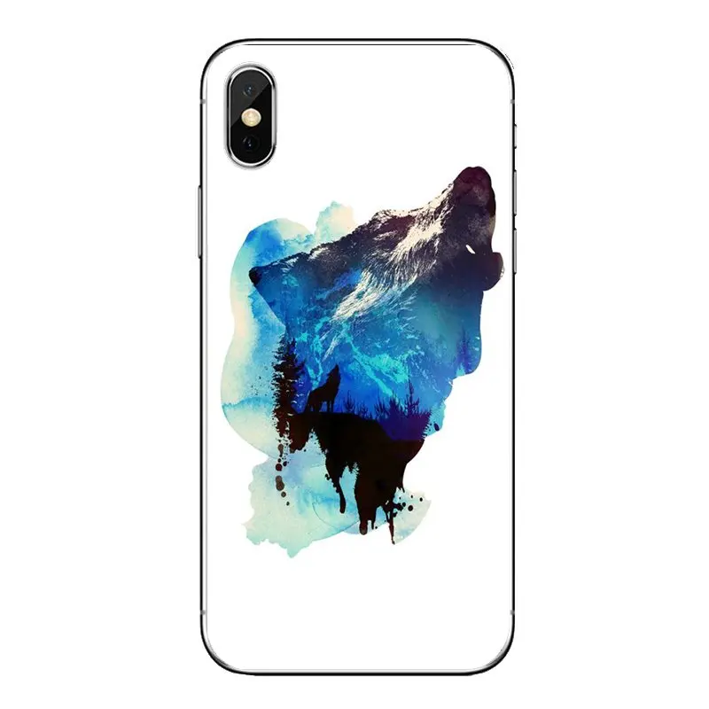 Мешок TPU чехол волк волков и с буквенным принтом для huawei G7 G8 P7 P8 P9 P10 P20 P30 Lite Mini Pro P