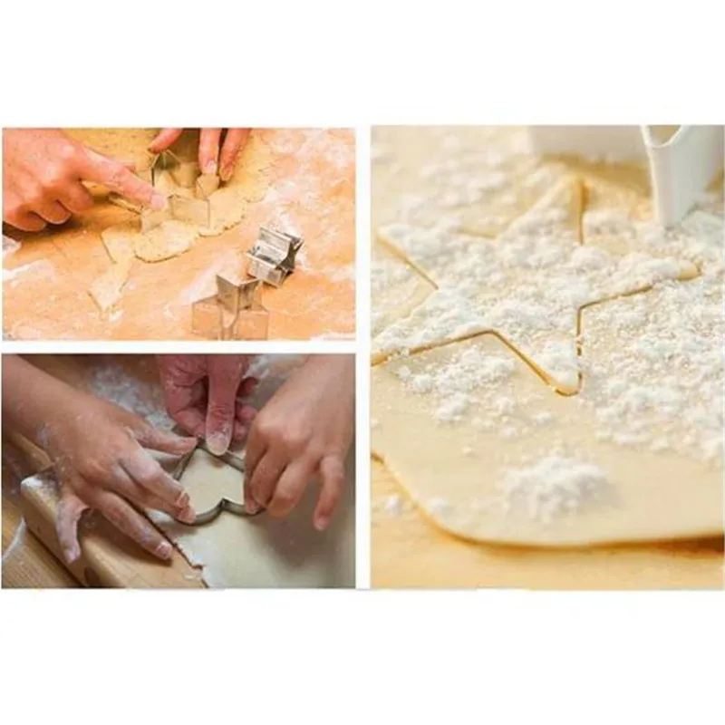 Форма для печенья из нержавеющей стали в форме цветка форма выпечки тортов