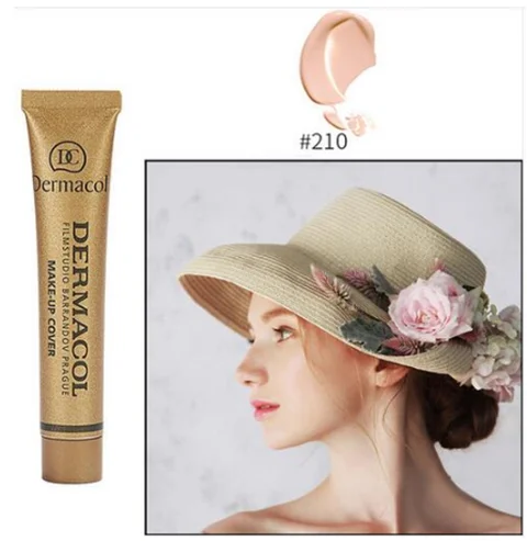 Веснушка для удаления консилера dermacol макияж лица основа макияжа веснушки акне