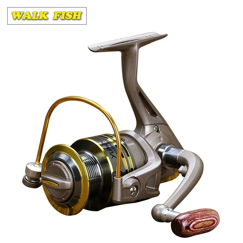 WALK FISH металлическая Катушка спиннинговая рыболовная 12 шарикоподшипников 5 5: 1