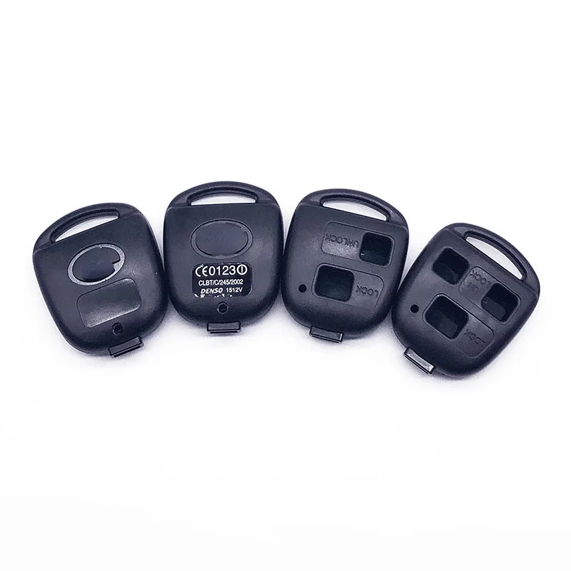 

Remote Car Key Shell Case For Toyota Land Cruiser YARIS CAMRY RAV4 Corolla PRADO For Lexus RX300 ES300 LS400 GX460 2 3 Buttons