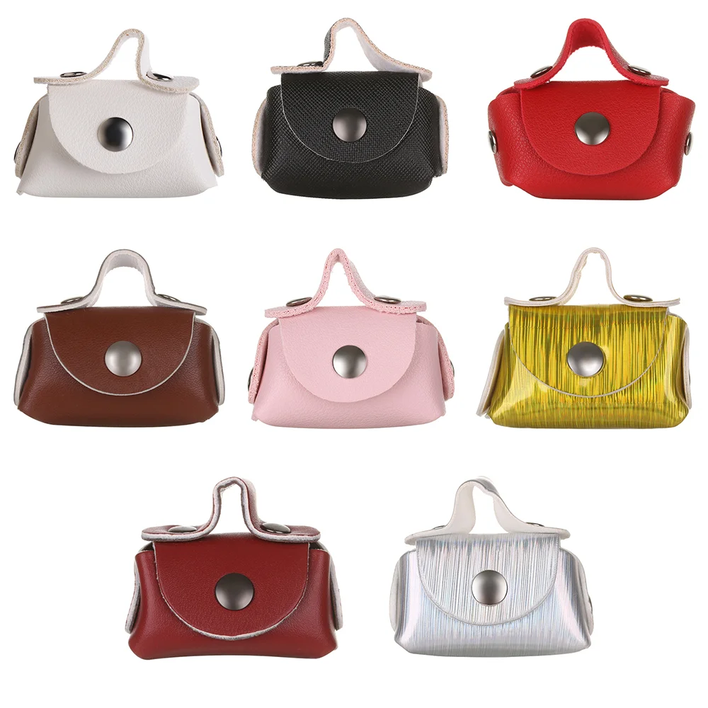 1 шт. мини сумка для кукол модная покупок из искусственной кожи кошелек клатч