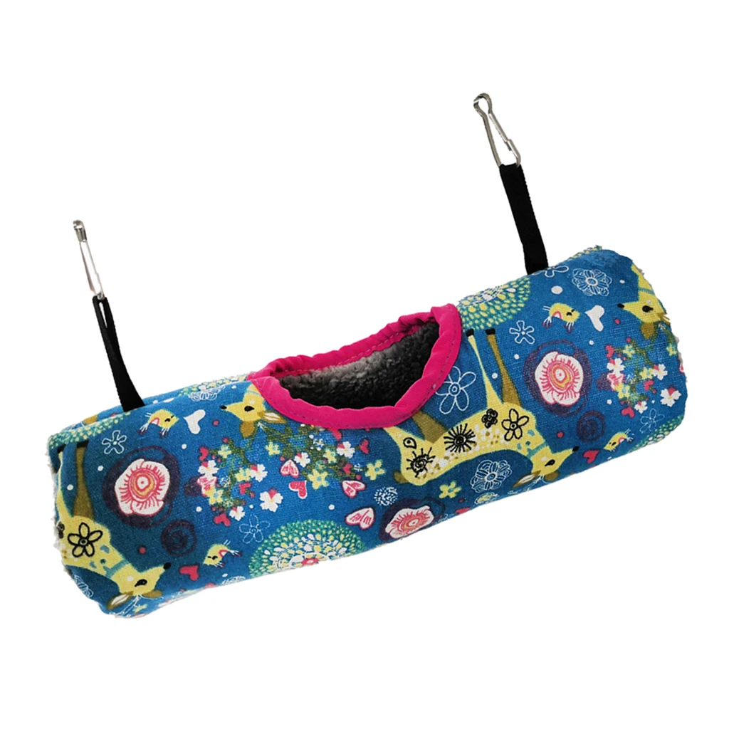 Маленький питомец туннеля игрушечный гамак пещера домик для хомяка сахар планер