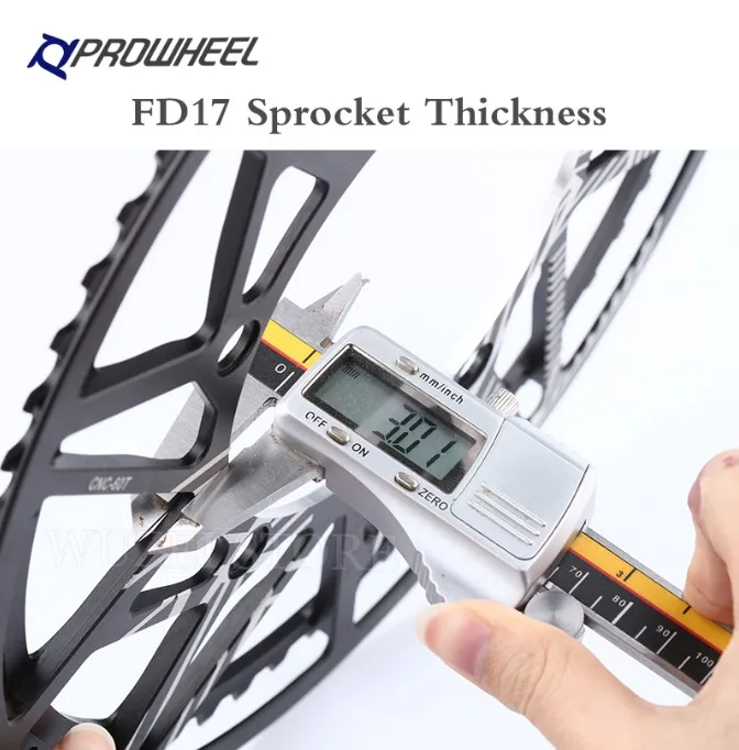 PROWHEEL складной велосипед пластины FD17 56Y 58Y 60Y звездочки FD19 56T 58T 60T зубчатая пластина