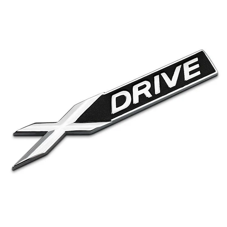 Металлический хромированный 3D значок с эмблемой X DRIVE наклейка для BMW 3 4 5 6 7 все