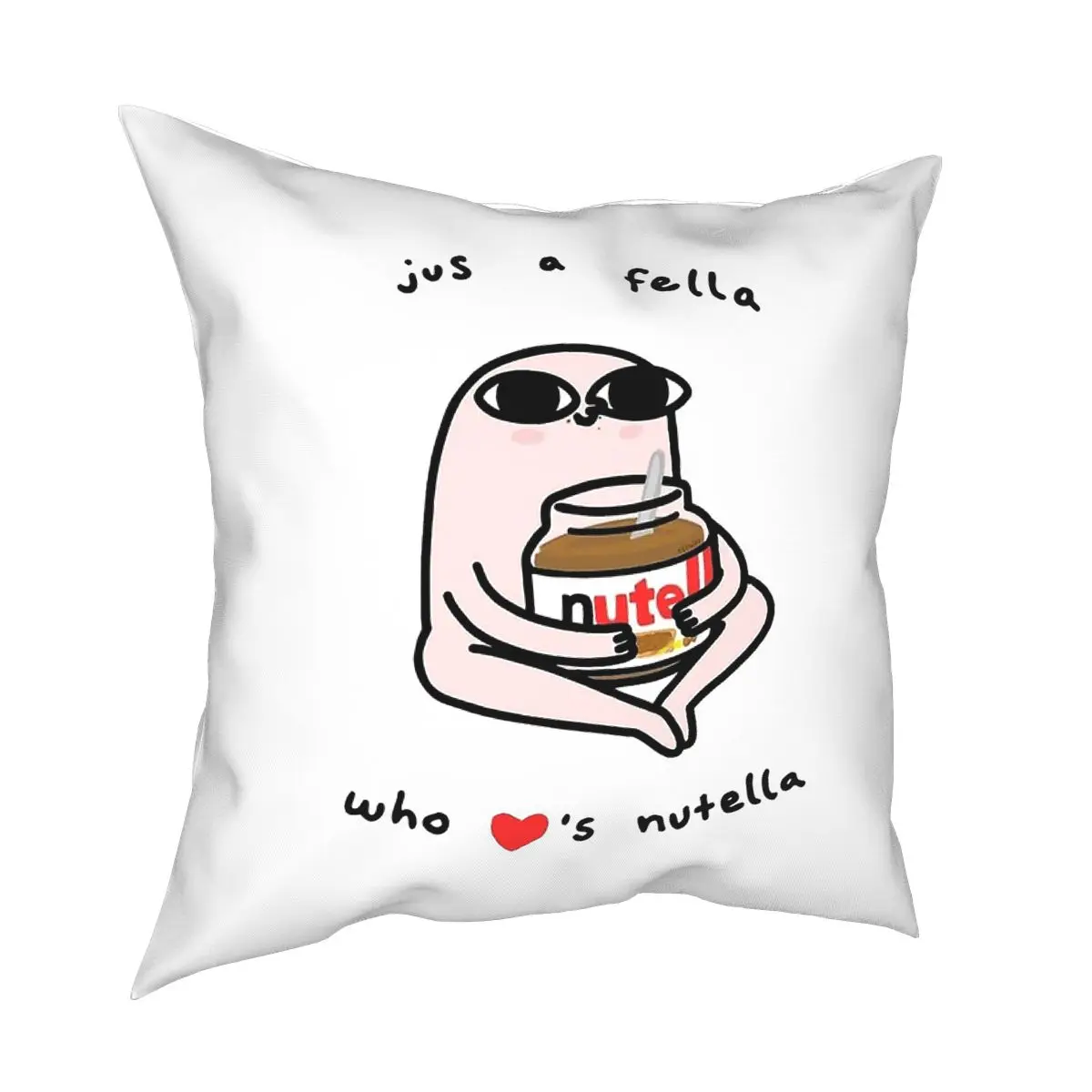 

Ketnipz ЮС человеку, тех, кто любит Nutelle квадратная подушка чехол полиэстер декоративная подушка стильная футболка с изображением персонажей в...